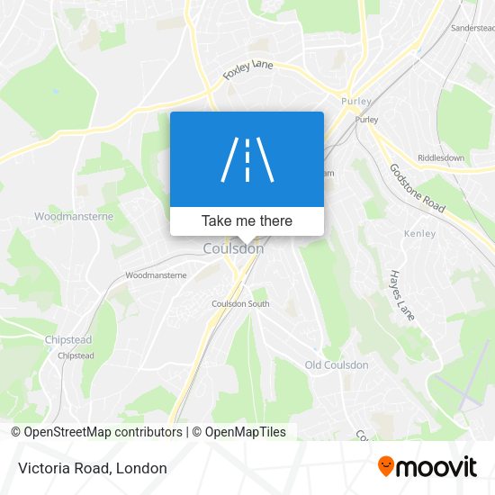 Victoria Road map