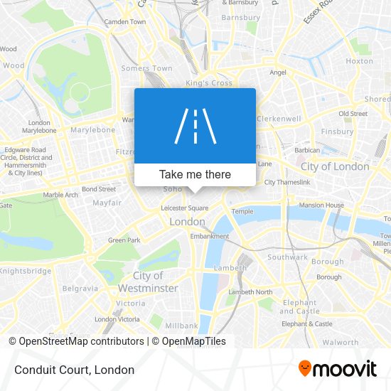 Conduit Court map