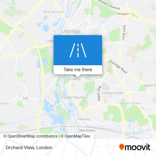 Orchard View map