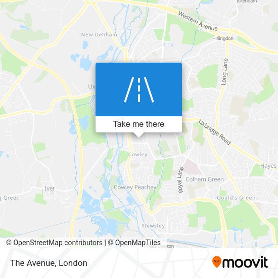 The Avenue map