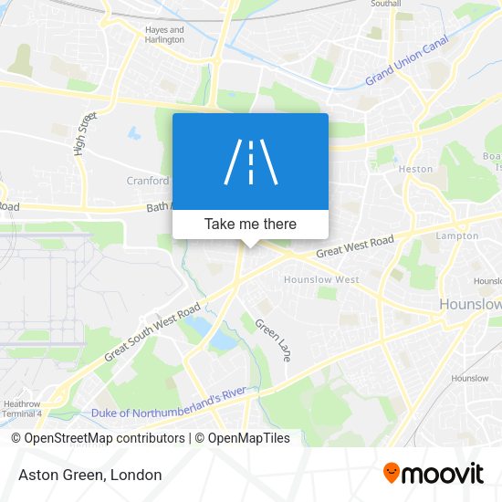 Aston Green map