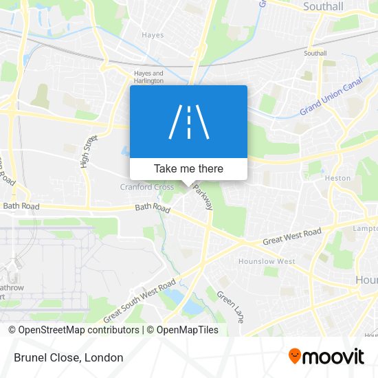 Brunel Close map