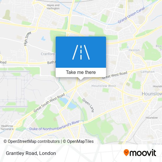 Grantley Road map