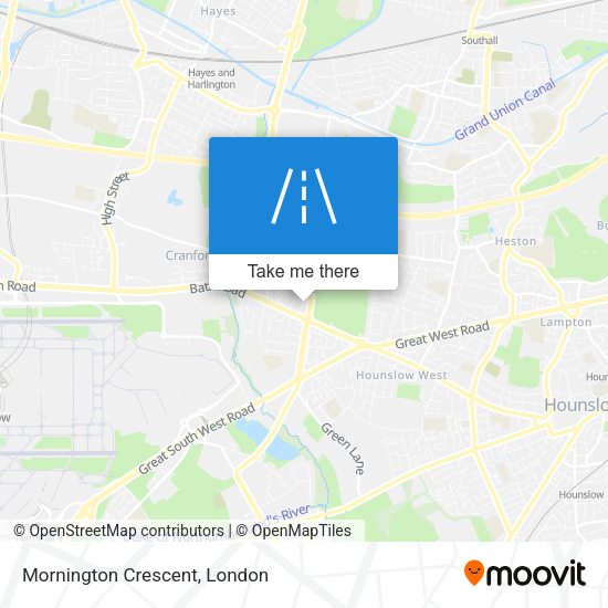 Mornington Crescent map