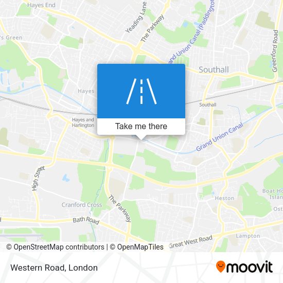 Western Road map