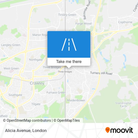 Alicia Avenue map
