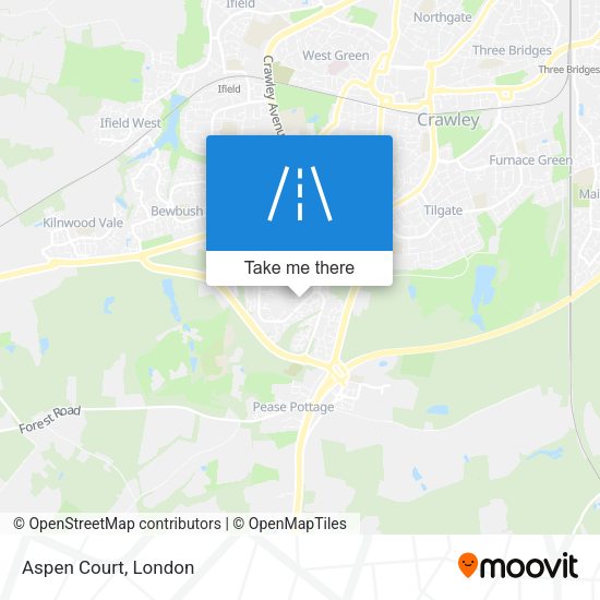 Aspen Court map