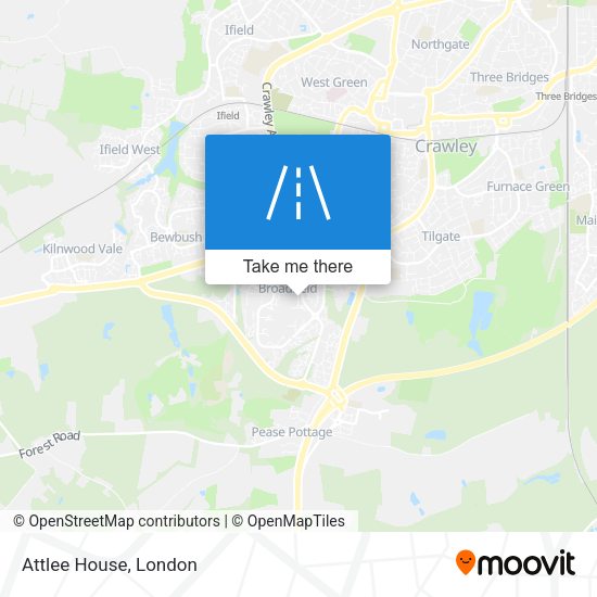 Attlee House map
