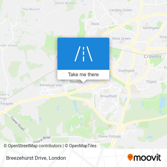 Breezehurst Drive map