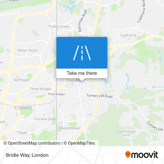 Bridle Way map