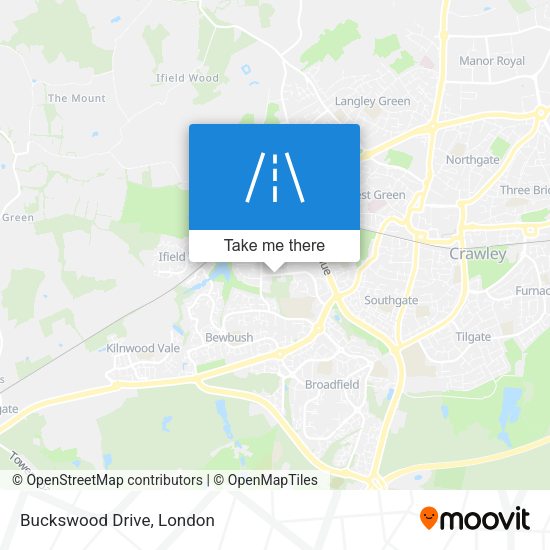 Buckswood Drive map