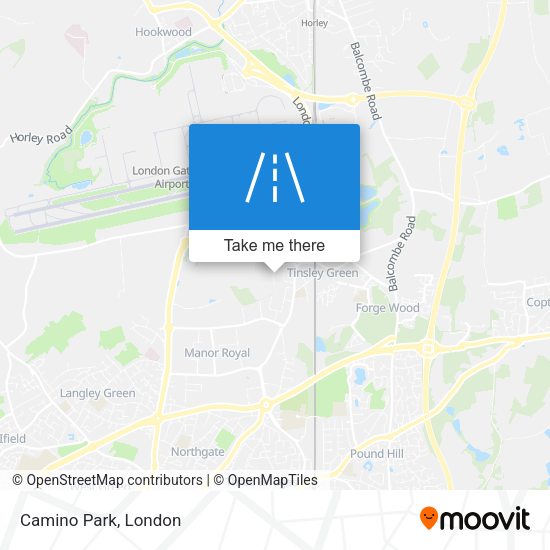 Camino Park map