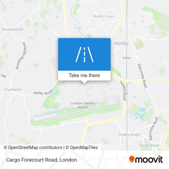 Cargo Forecourt Road map