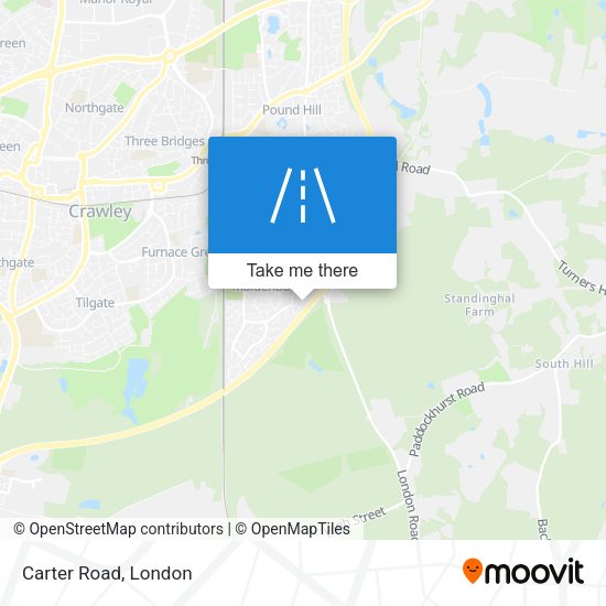Carter Road map