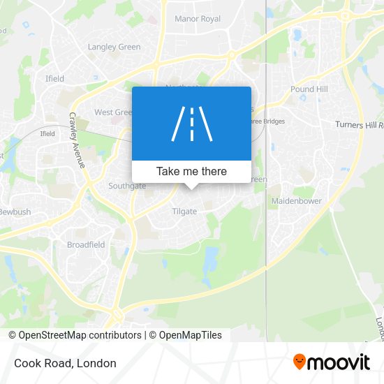 Cook Road map