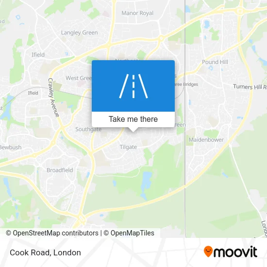 Cook Road map