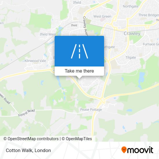 Cotton Walk map