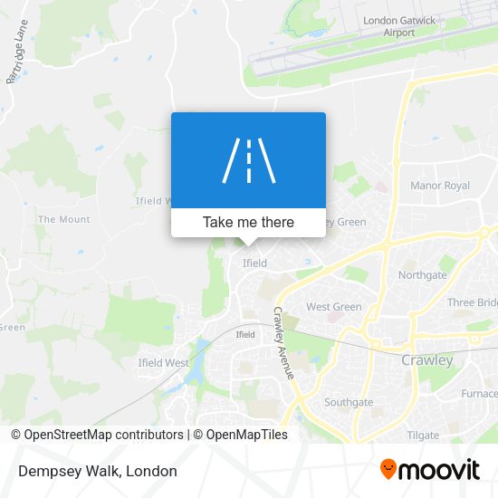 Dempsey Walk map
