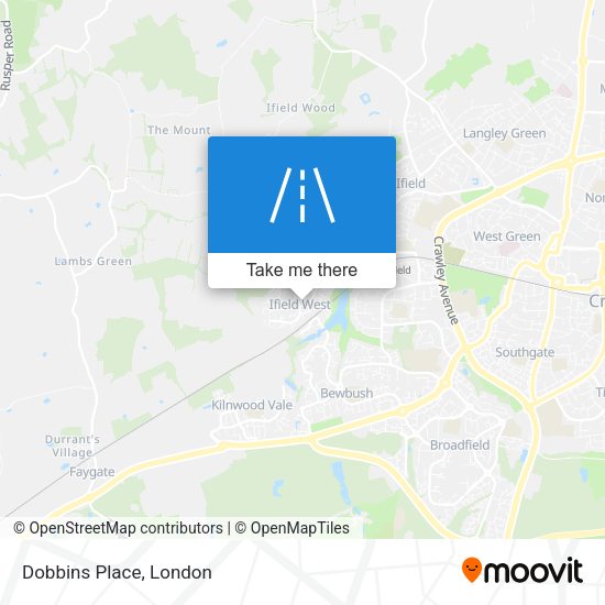 Dobbins Place map