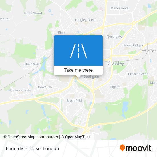Ennerdale Close map