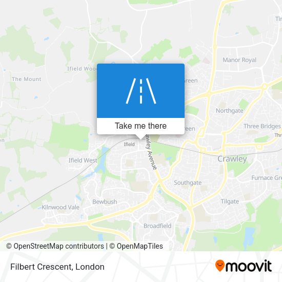 Filbert Crescent map