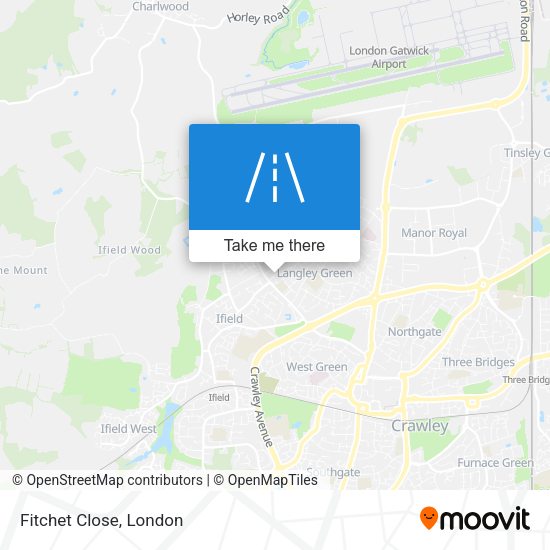 Fitchet Close map