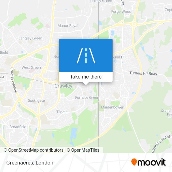 Greenacres map