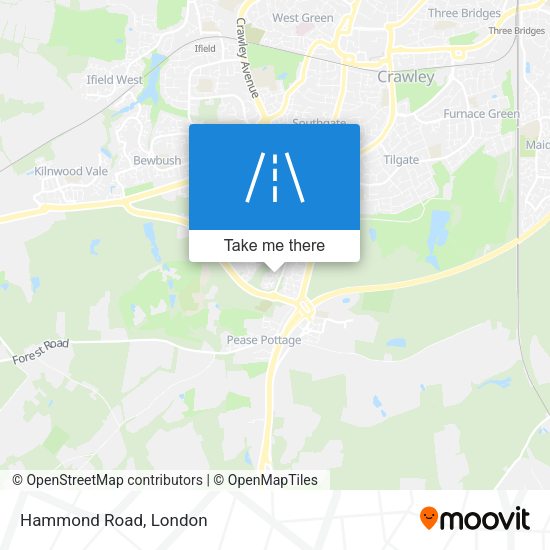 Hammond Road map