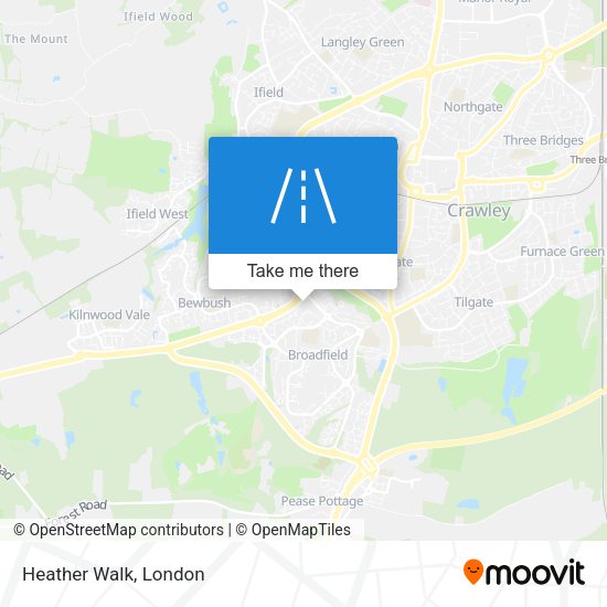 Heather Walk map