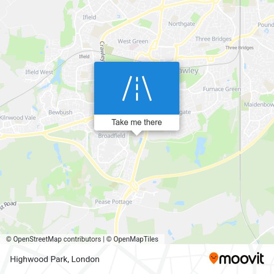 Highwood Park map