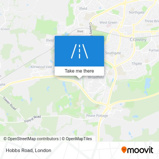 Hobbs Road map