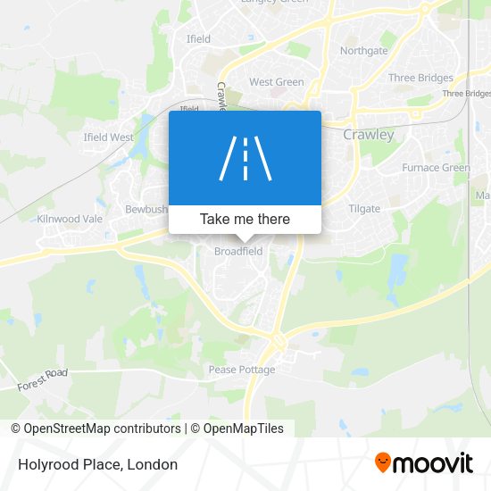 Holyrood Place map