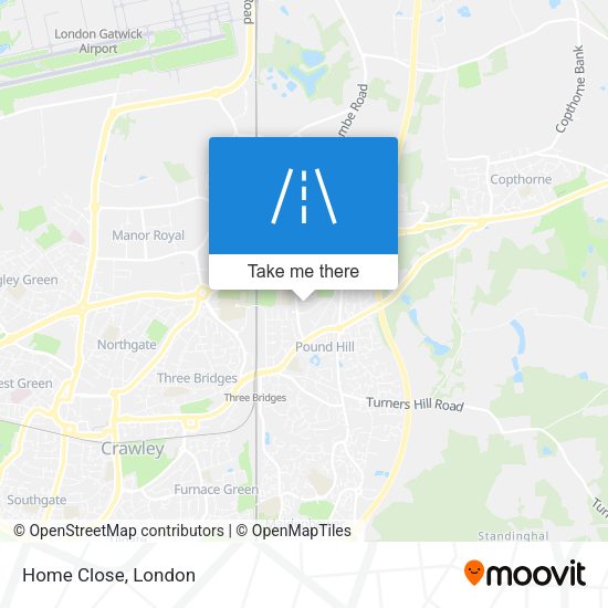 Home Close map