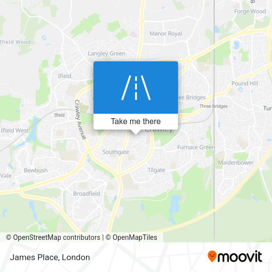 James Place map