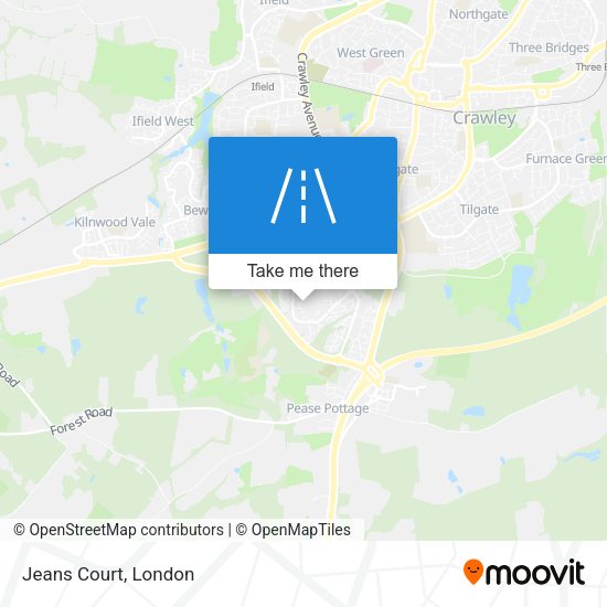 Jeans Court map