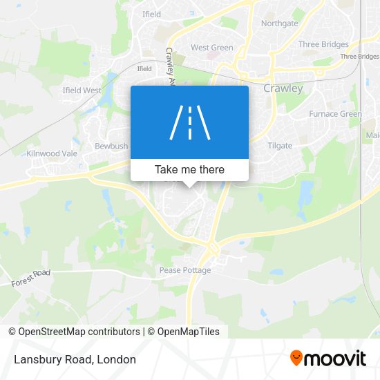 Lansbury Road map