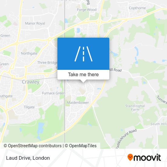 Laud Drive map