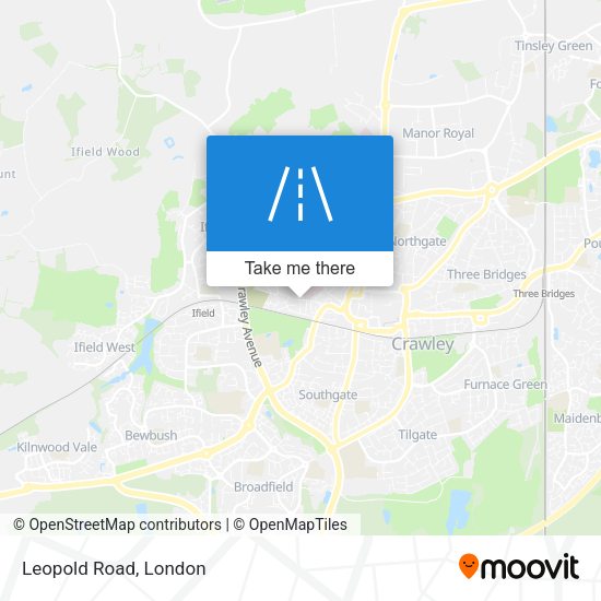 Leopold Road map