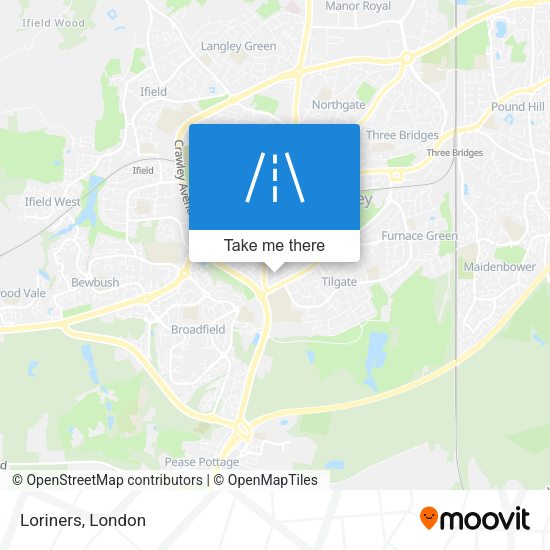 Loriners map