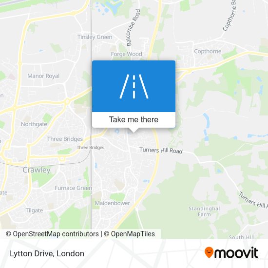 Lytton Drive map