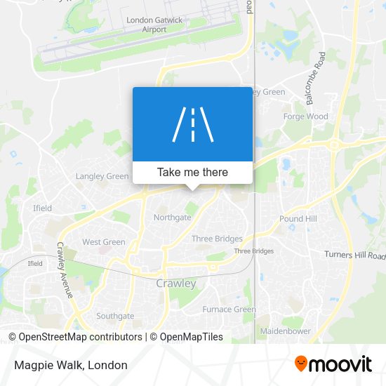 Magpie Walk map