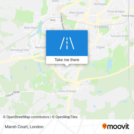 Marsh Court map