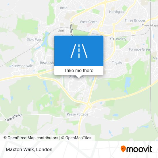Maxton Walk map