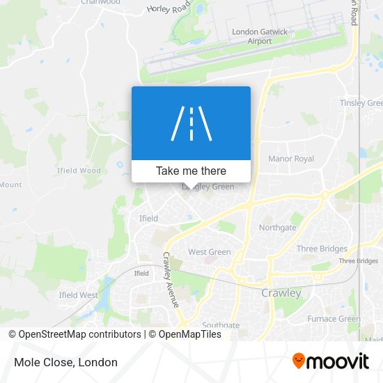 Mole Close map