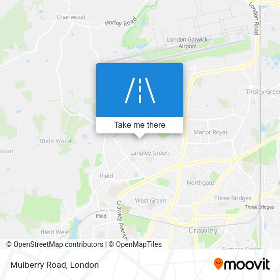Mulberry Road map
