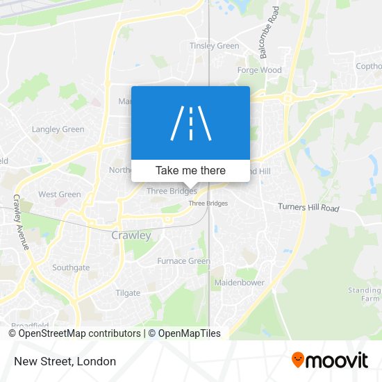 New Street map