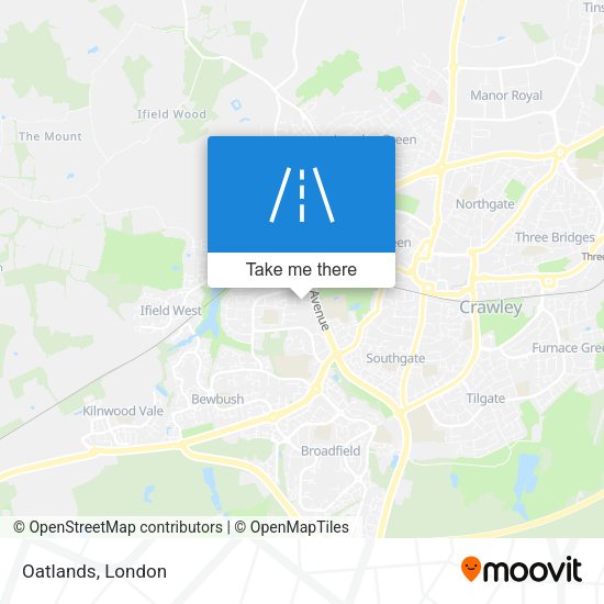 Oatlands map