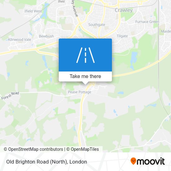 Old Brighton Road (North) map