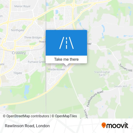 Rawlinson Road map