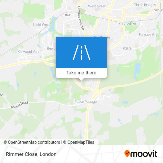 Rimmer Close map